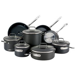 13-piece Hard Anodized Cookware Set / Second Quality