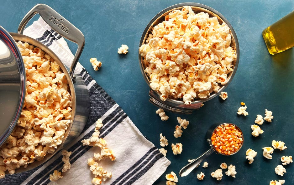 Stovetop Popcorn